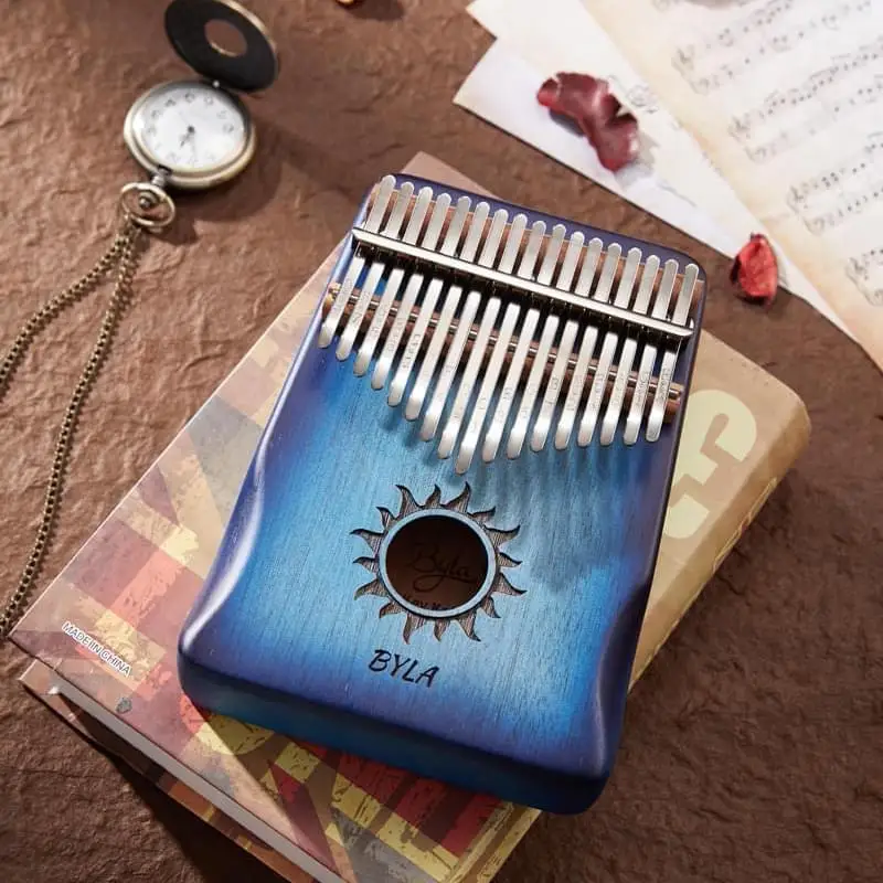 kenya musical instruments cego autocollant kalimba thumb piano 17keys OEM acceptable