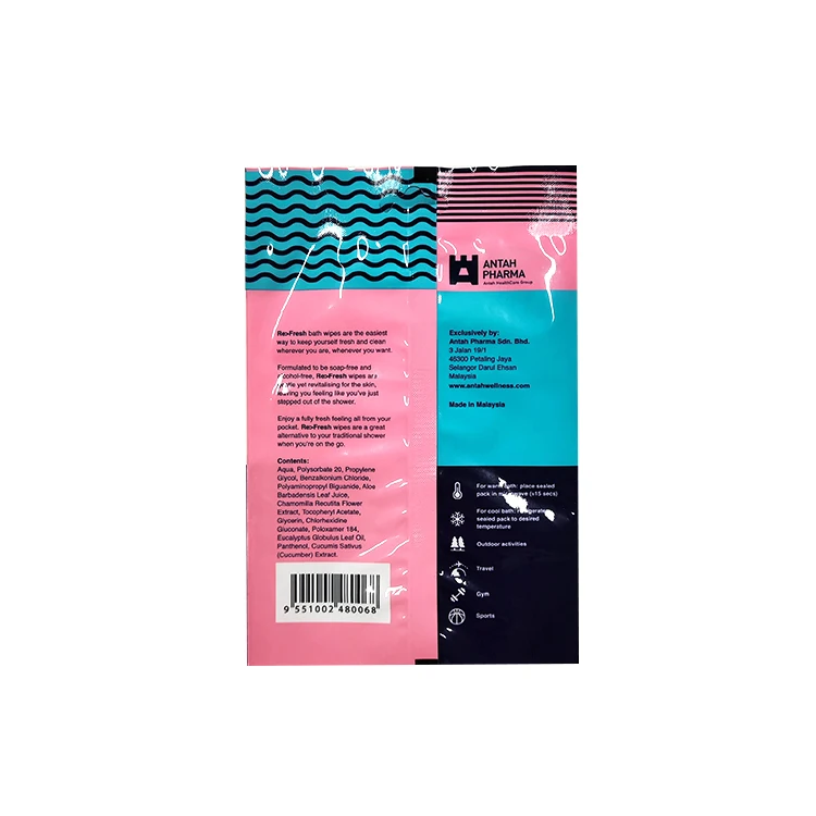 Custom Logo Food Popcorn Sachet Candy Spices Bar Pouch Chocolate Sealing  Plastic Mylar Packing Middle Sealed Bags