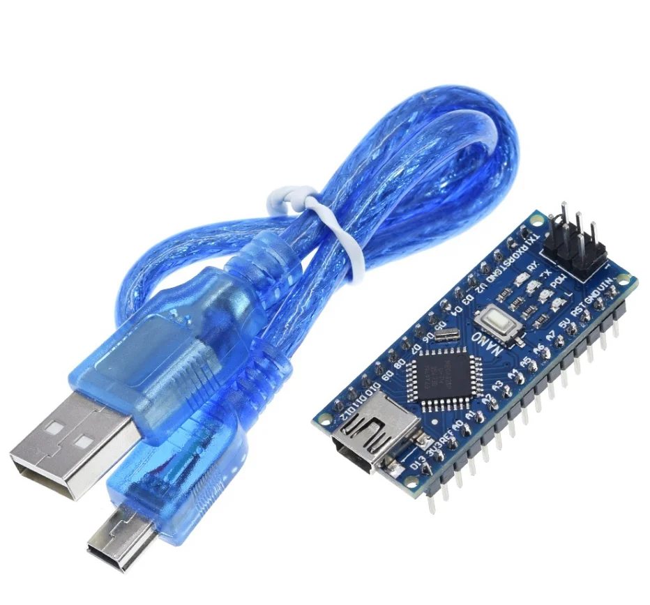  Оригинальный Atmega328 Nano V3.0 Ch340g 3 0 с мини-Usb и кабелем для Ardu