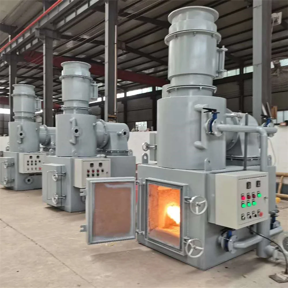 20kg/30kg/50kg/100kg/300kg/500kg Hospital Medical Household Garbage Burning Treatment Waste Incinerator