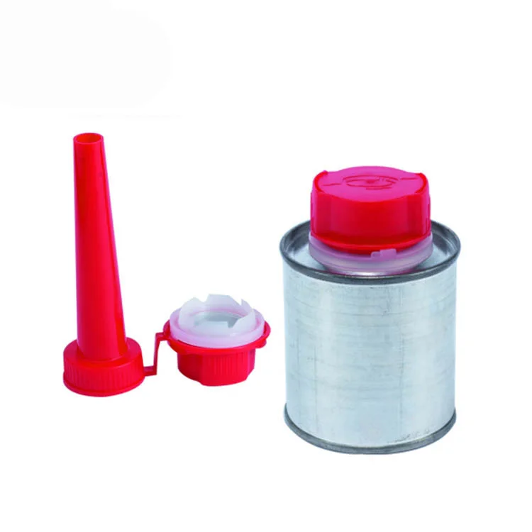 Plastic PE oil spout cap fuel additive tin can caps