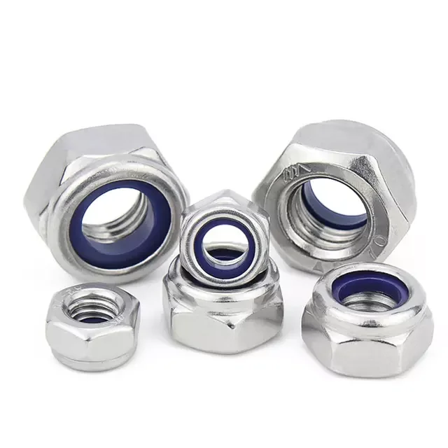 flange hex head nut stainless steel zinc 304 316 410 customized factory price din iso astm gb