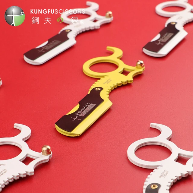 Barber Razor Finger Shaving Razors Ring Straight Single Blade Barber Salons Stainless Steel