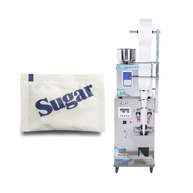 Small automatic pouch tea sugar coffee vertical powder FFS packing machine