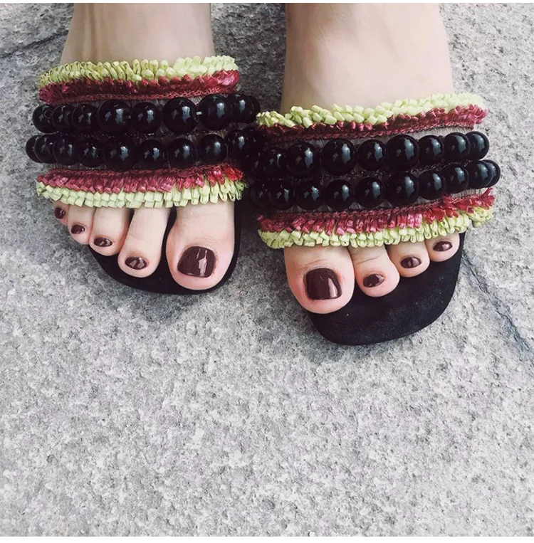 
Summer show feet white temperament wind wear manicure false nails finished toe nails brown toe nail patch 