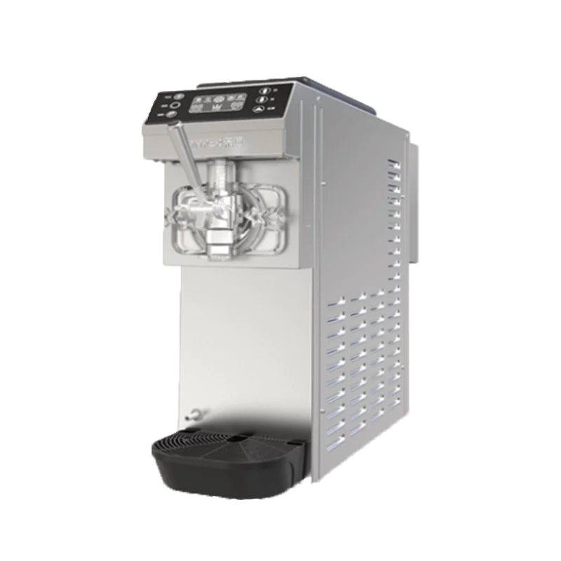 Automatic Ice Cream Vending Machine with Soft Serve and Hard Ice Cream Options for Commercial Use