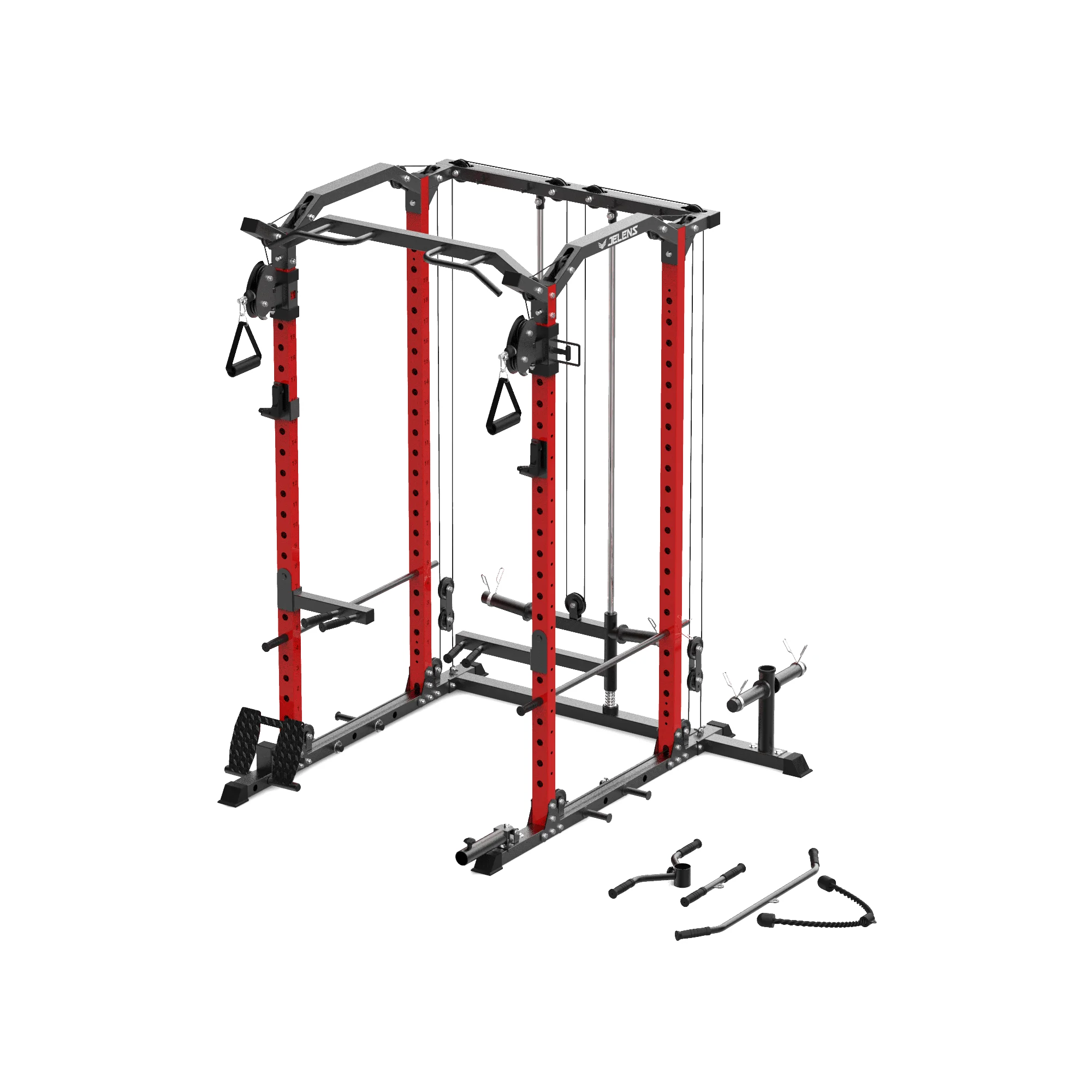 New Design Bodybuilding Powerlifting Exercise Multi Functional Fitness Trainer Gym Muscle Training Power Rack