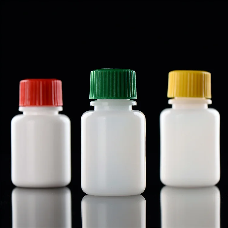 Chinese Suppliers Can Customize Transparent Plastic Reagent Bottles with Screw Cover