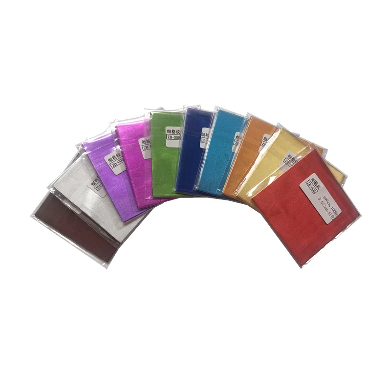 7*7cm Embossed 1 Cheap price disposable aluminum foil sheets for hair salon