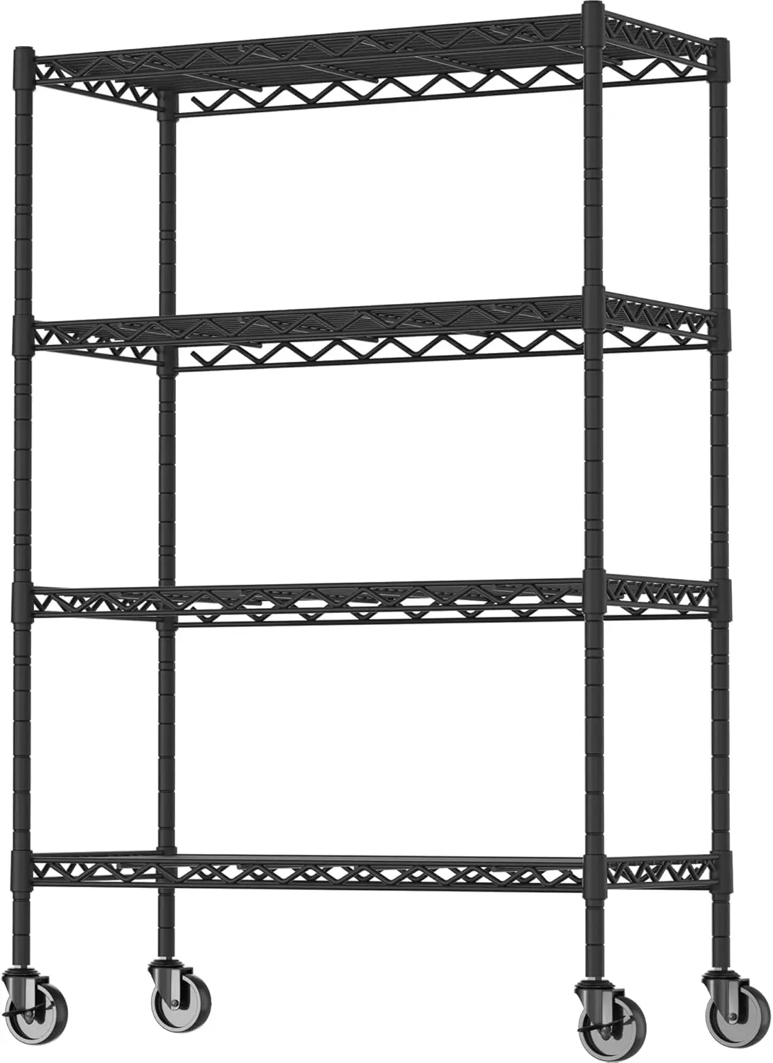 stainless steel chrome wire metal shelving rack