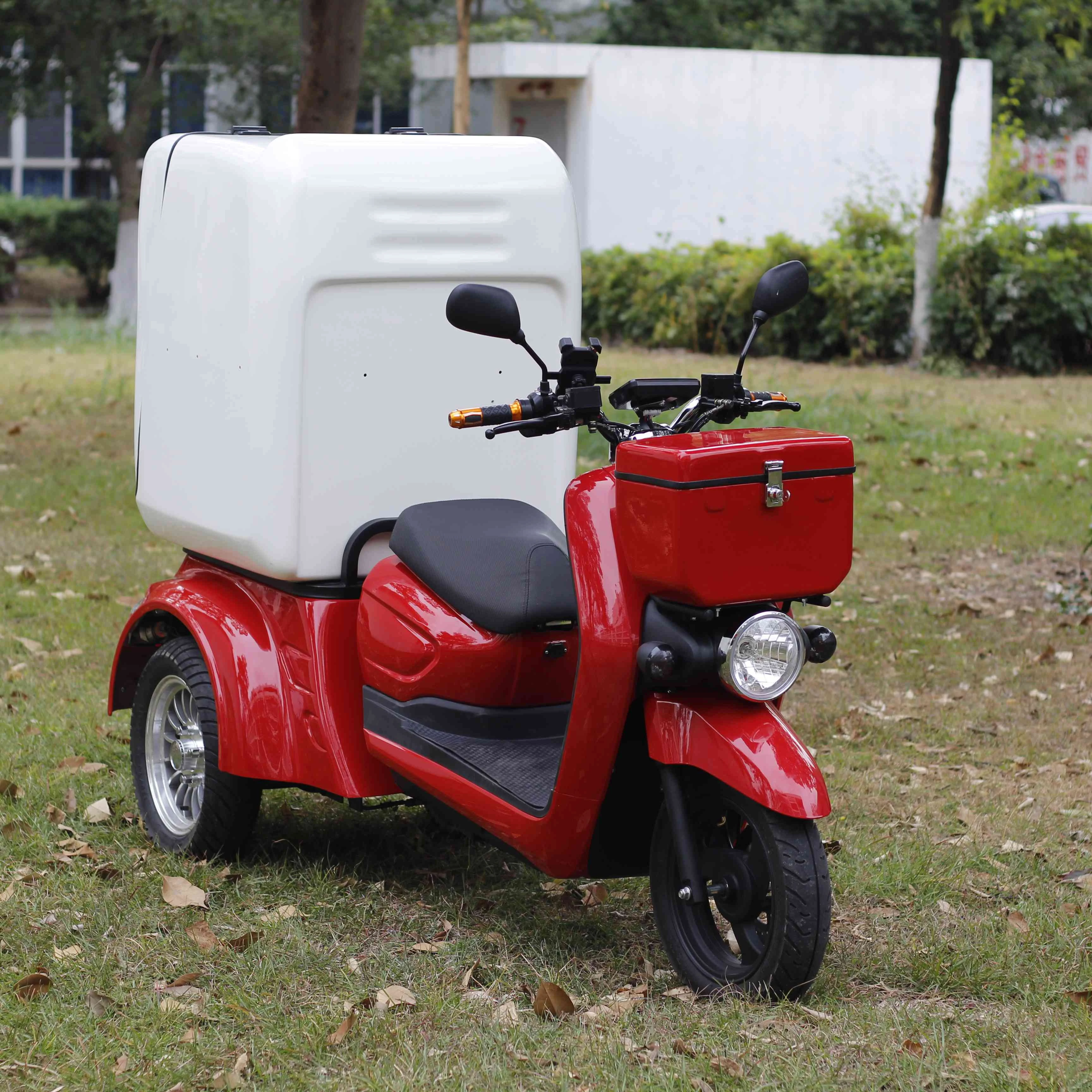 60v 3000w 3-х колесный качели Электрический скутер поставка трехколесный велосипед с ресторана доставки еды