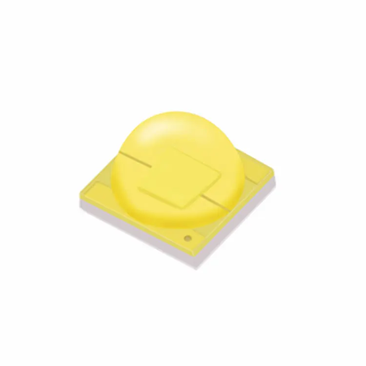 Factory direct ceramic high-power SMD3535 5050LED yellow green 565-575 NM 1-3-5W 350-1500MA ball head 120 degrees