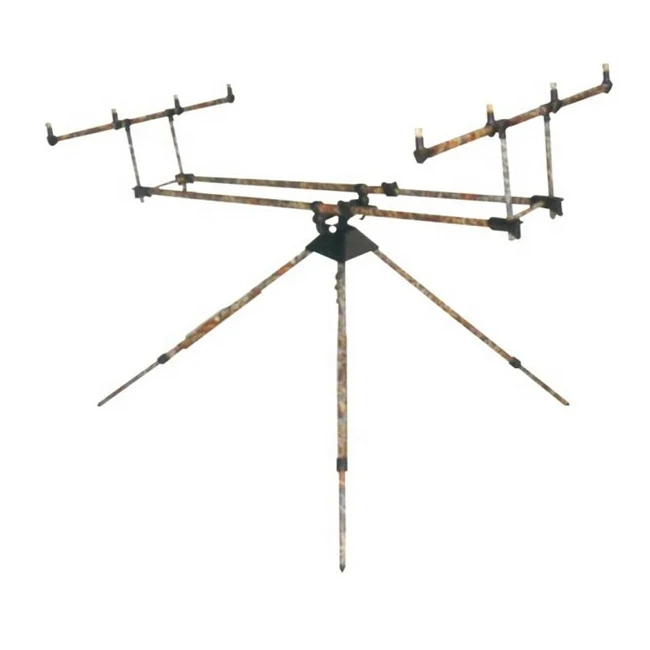 Camouflage Different Shape Aluminum Carp Coarse Fishing Rod Rests Rod Pod F09-RP8142-1B