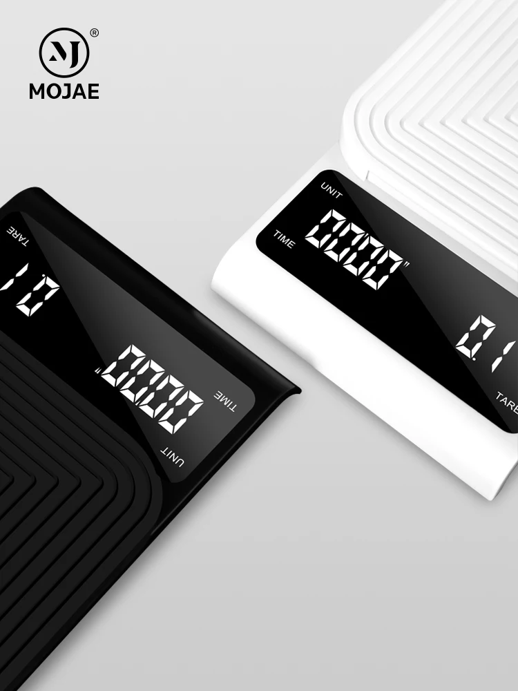 Silicon Coffee Scale Food Pour Over Usb Charging Ethiopian Coffee Driper Digital Kitchen Scale With Time