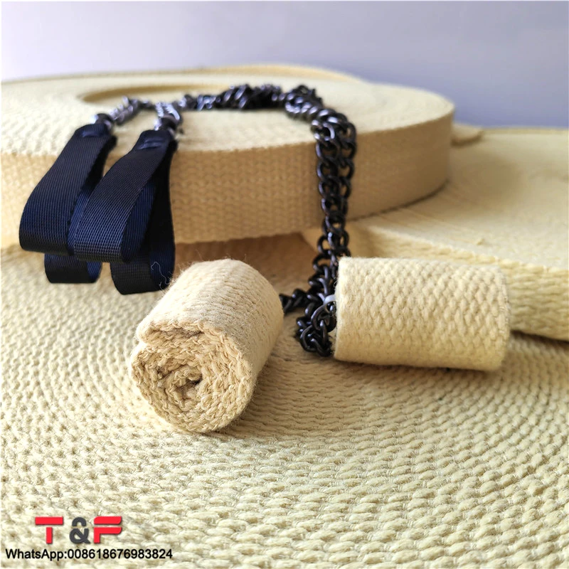 Customization Wholesale Wick Fire Juggling Aramid Flat Wick Fire Spinning Poi