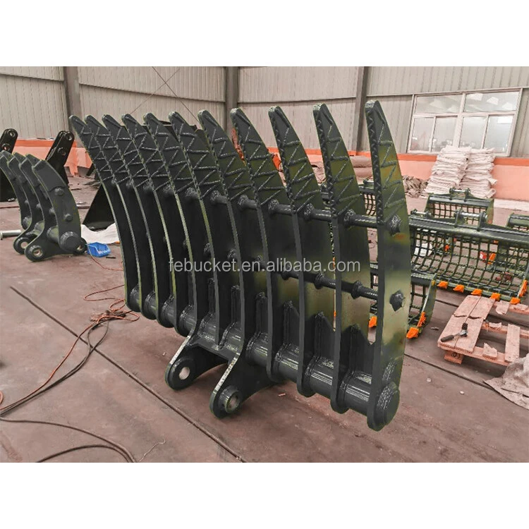 20 ton excavator root rake wide 1900mm rake buckets