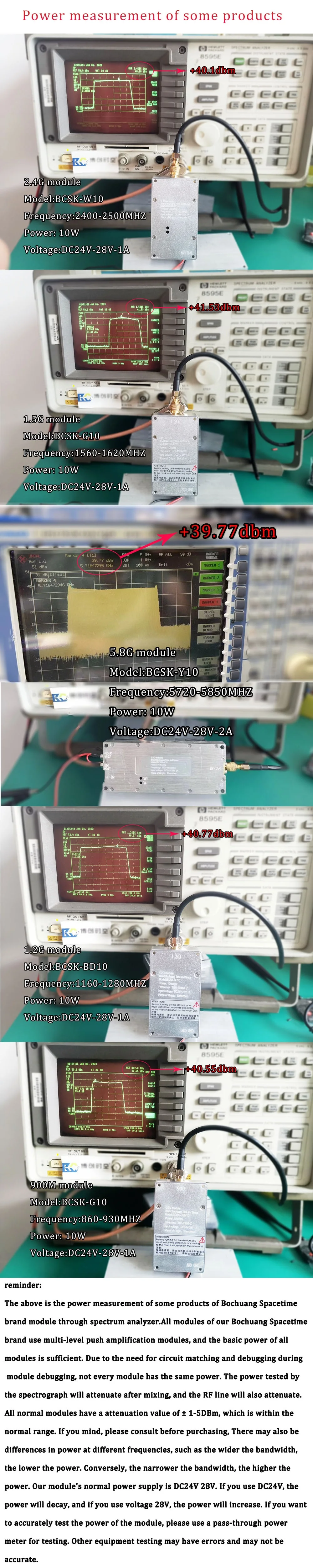 The 900MHZ RF power amplifier module can increase the interference distance of drones by 3000 meters