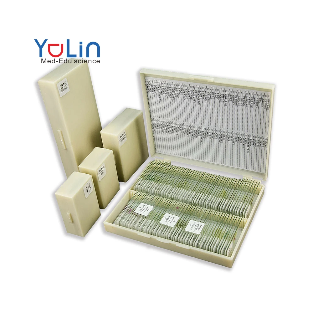 Лабораторные 50 слайдов подготовленные для медицинского паразитологического микроскопа различные образцы набор образцов студенческие слайды обучения университетам