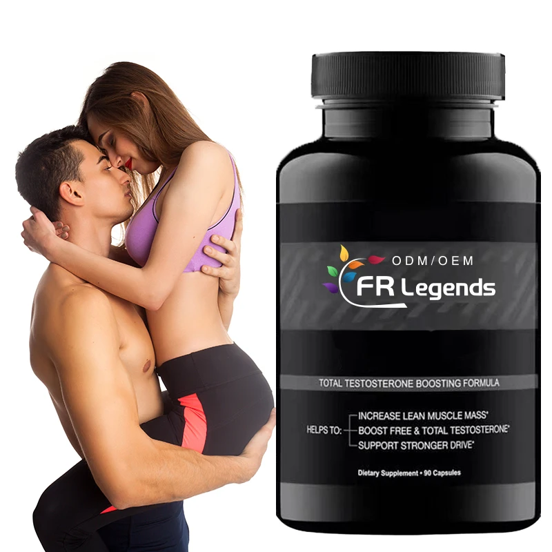 OEM Hot Selling Total T Booster Supplement for Men Supplement Boosts Energy Vitamin Male Enhancement Capsules