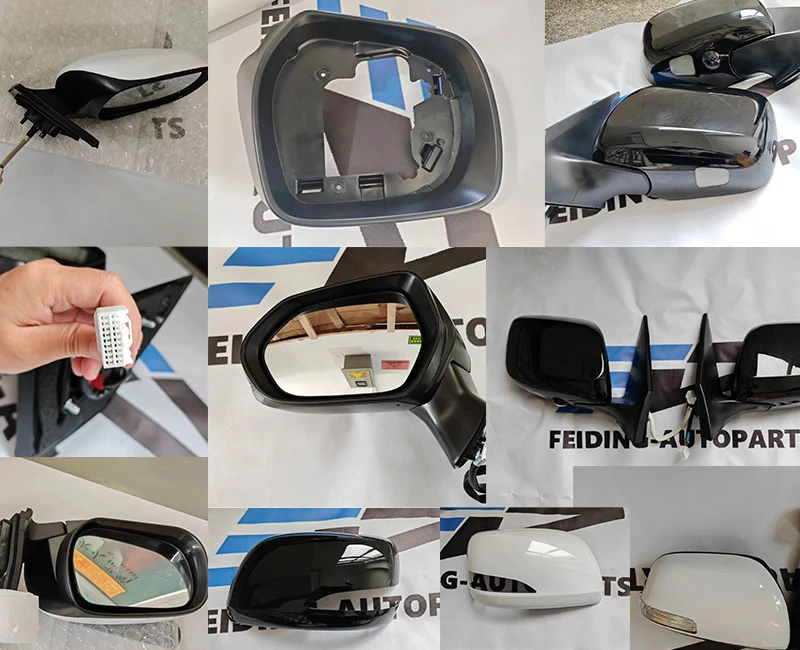 Factory other body part side mirror lens door for Toyota prado 2013 2015 2017 for Toyota land cruiser mirror frame