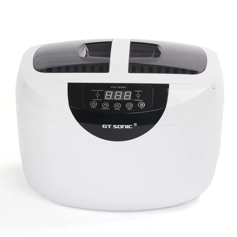 Household 2.5L large Cleaning box tooth Heated washer pipe CPAP tube face mask ultrasonic cleaner