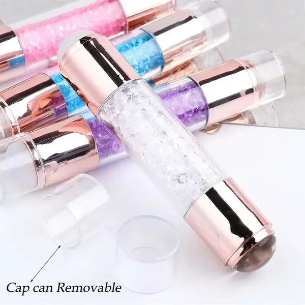 1 Pc Nail Stamp Double Silicone White Clear Stamp Nail Art Tool Nail Art Accessories