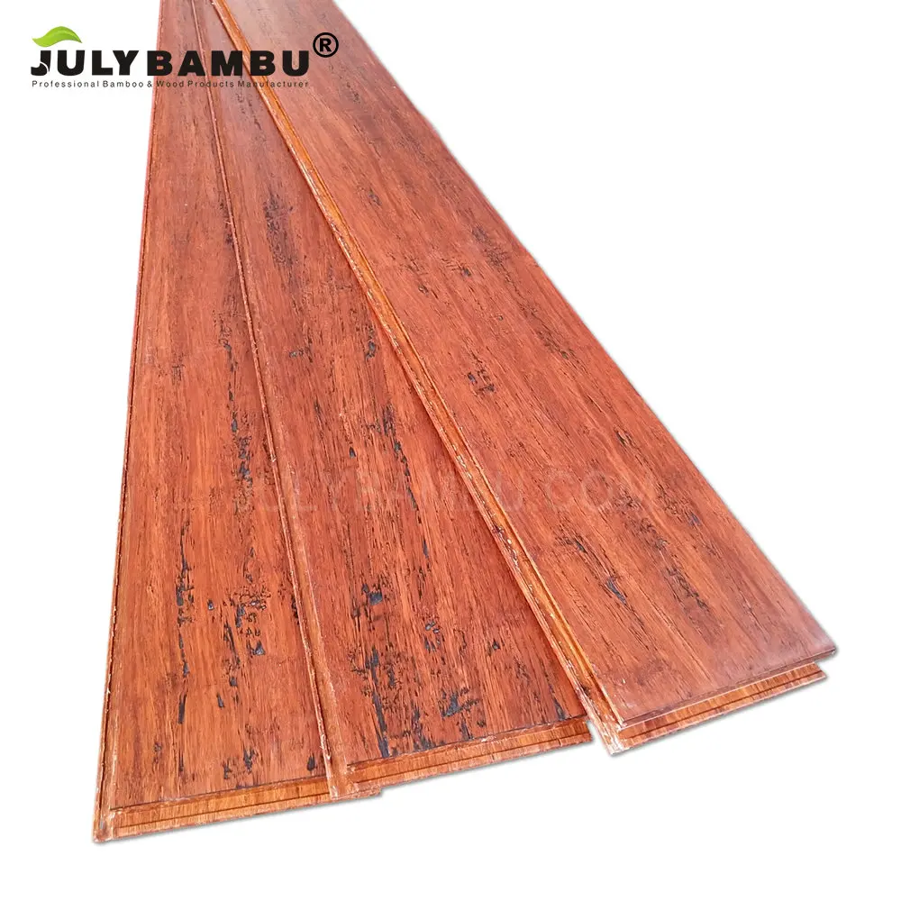 Good Price Shower Floor Flooring Embossed Bamboo Parquet Floating For Hotel