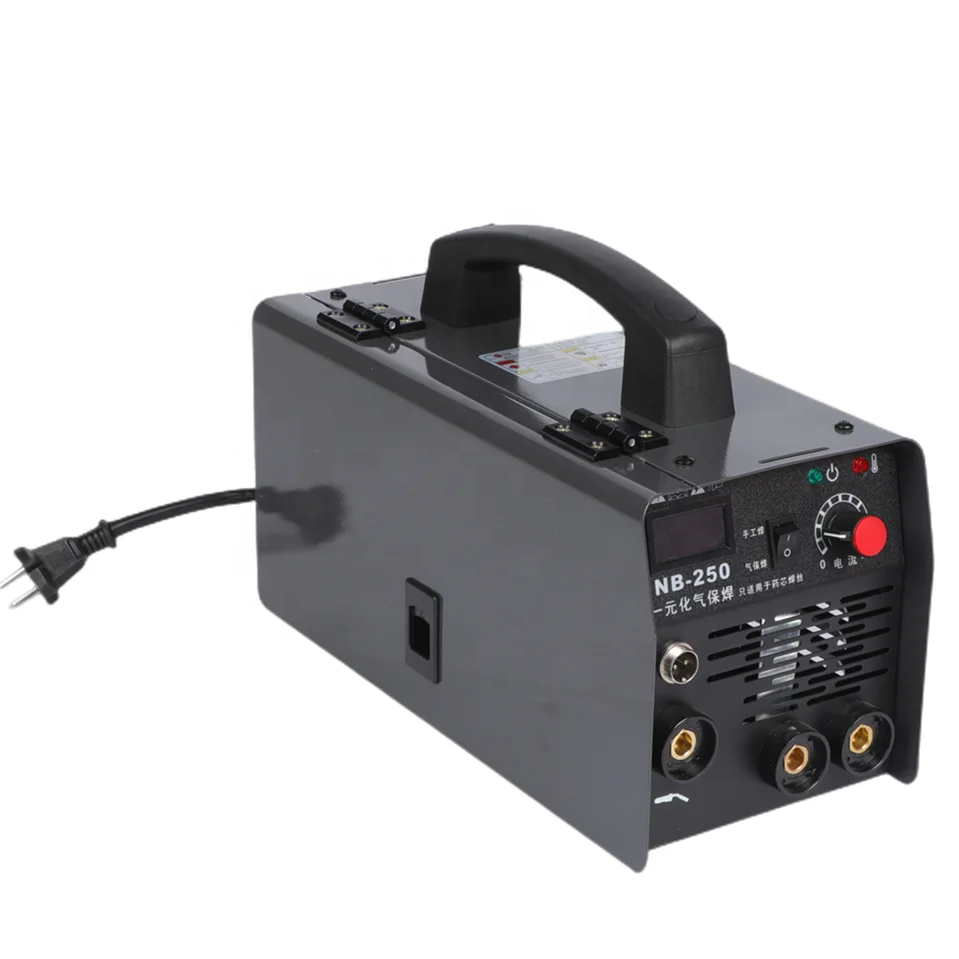 NB 250 Small Mig Inverter Mini Gasless Mag Welder Provide Customized Welder IP21S Multi Function MIG MMA ARC Welding Machine