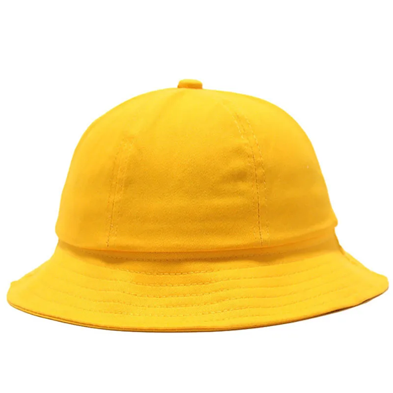 
Custom Kid children Protective Cotton Bucket Hat Make Your Own Hat With Wide Brim 