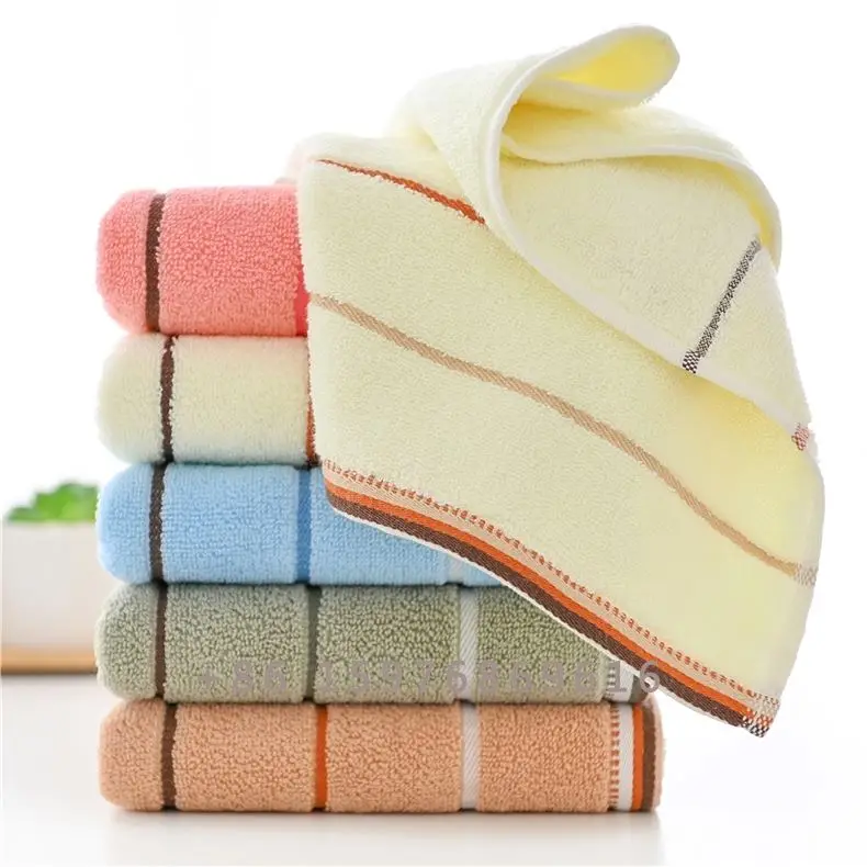 Factory wholesale cotton hair towel small batch custom logo cotton towel durable cut-off high-quality 100% cotton face towel