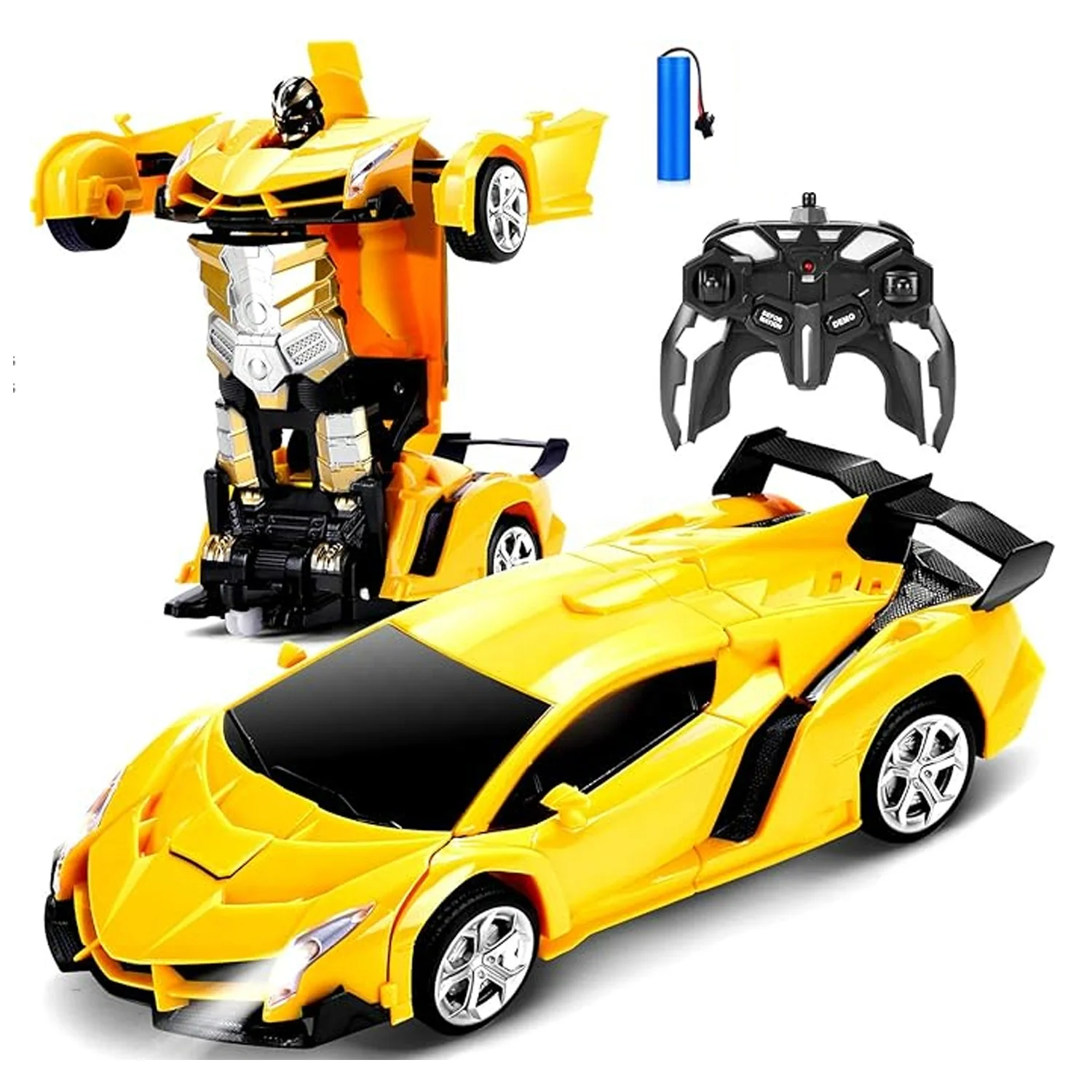 KK Best 36CM(14 Inch)Deformation RC Car Best Christmas Gift Toy; Transforming Robot Remote Control Cars New Best RC Vehicle Toy