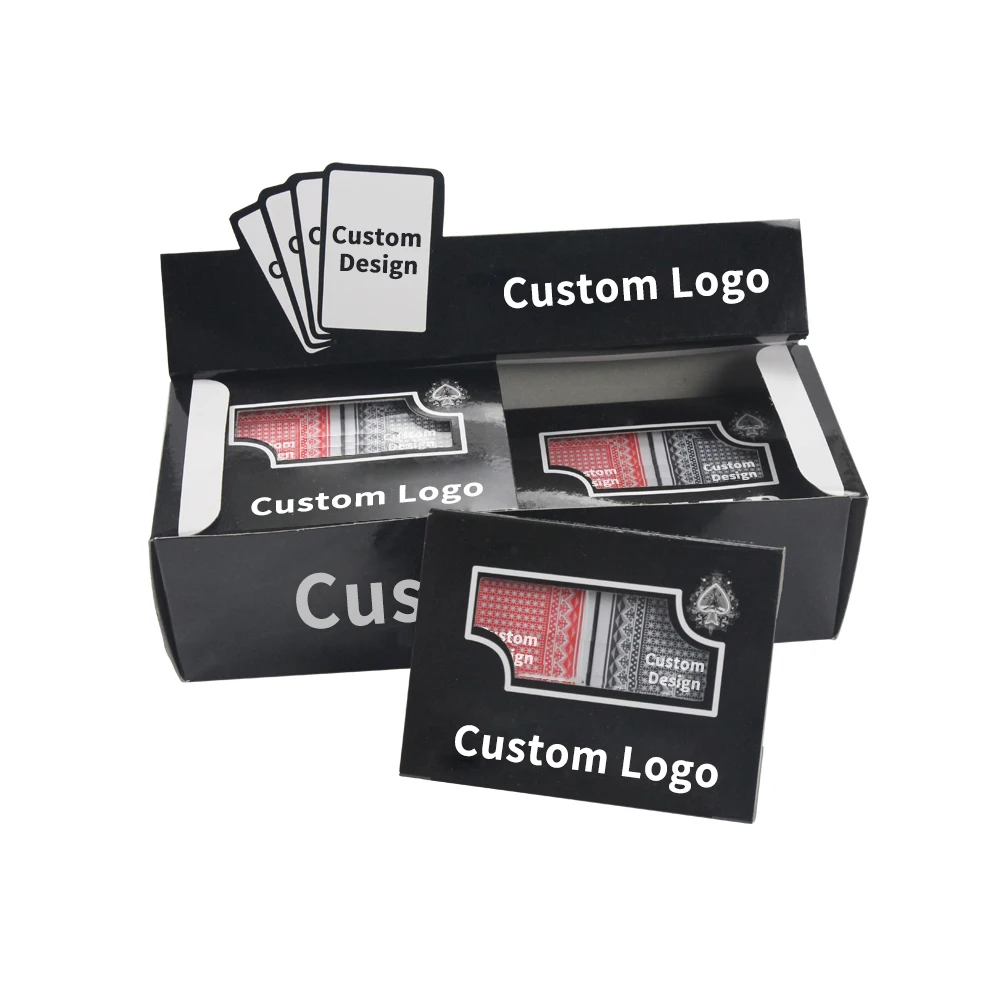 Customized Double Box Set Jumbo Waterproof Plastic PET Playing Cards