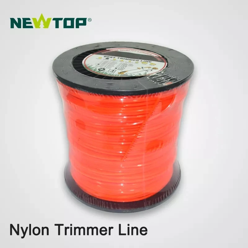 NEWTOP Good Quality 2mm 2.4mm 2.4 mm 2.65mm 3mm 3.3mm 3.5mm 4mm 1Lb Garden Brush Cutter Cutting Nylon Grass Weed Trimmer Line