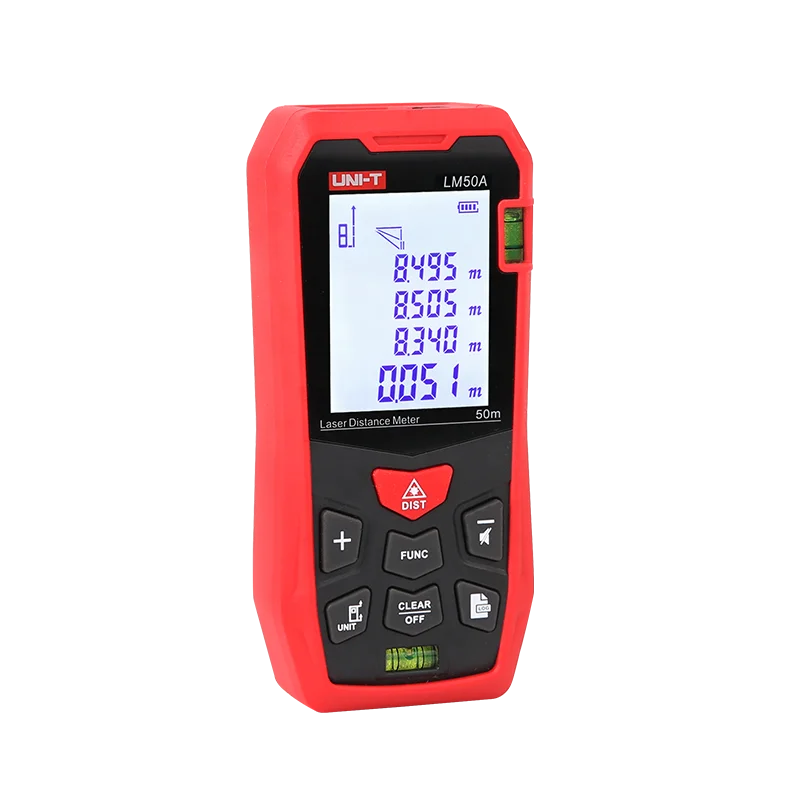 UNI-T Laser Rangefinder LM50A Laser Distance Meter Digital Range Finder