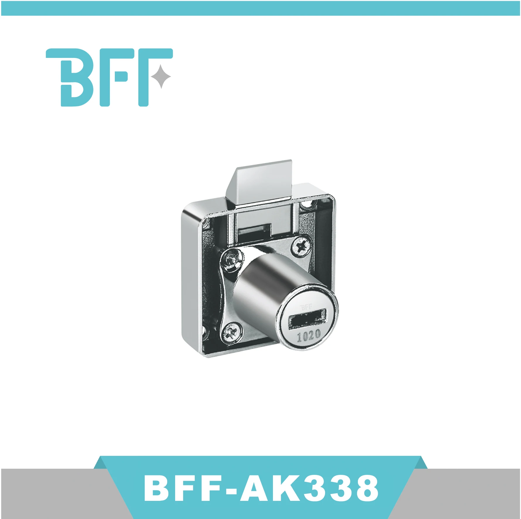 High Quality 338K Furniture Lock with Computer Key