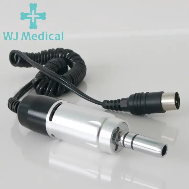 Micromotor For Dental Lab 35000RPM Control Box E-type Dental  High Speed Dental Laboratory 18 Micromotor Handpiece