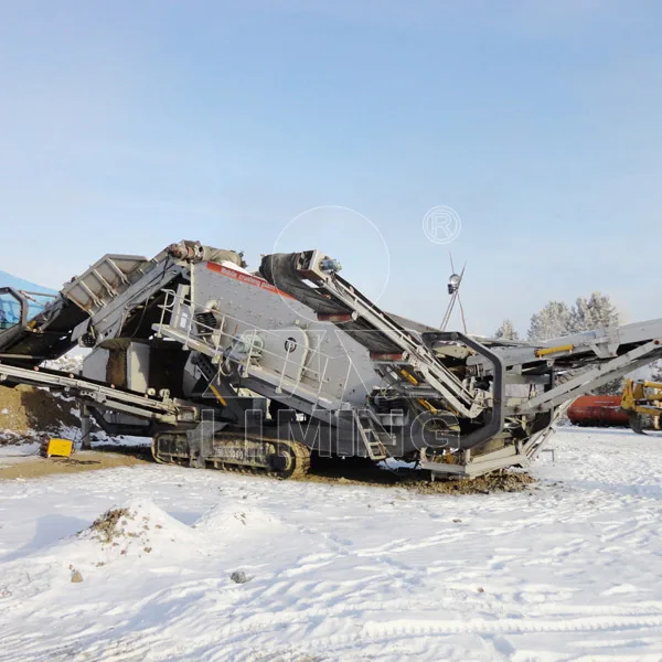 Mobile Crusher Screener For Coal Mining Stone Crasher Plant
