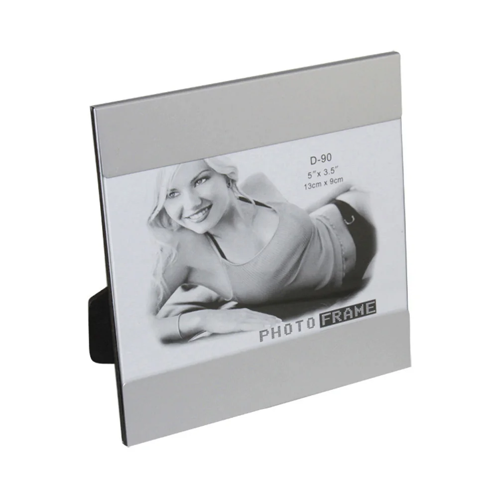 
china wholesale aluminum metal custom multi sizes gifts luxury family picture marcos fotos beautiful photo frame for home decor 
