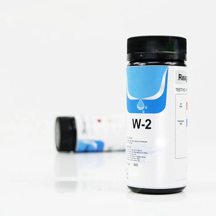 Factory limited price Nitrate hardness ph iron W-2 water test strips
