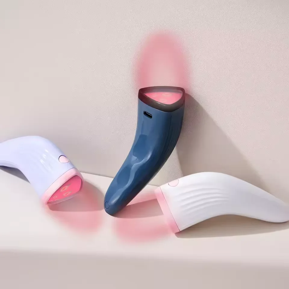 New Trends Red Light Therapy Acne Device Acne Spot Treatment Skin Rejuvenation Wrinkle Pigment Red Light Therapy Wand