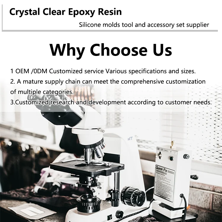 Glossy Mirror Effect High Quality Liquid Crystal Epoxy Resin Food Grade Safe Non-Toxic Anti-Yellowing Resin Epoxy