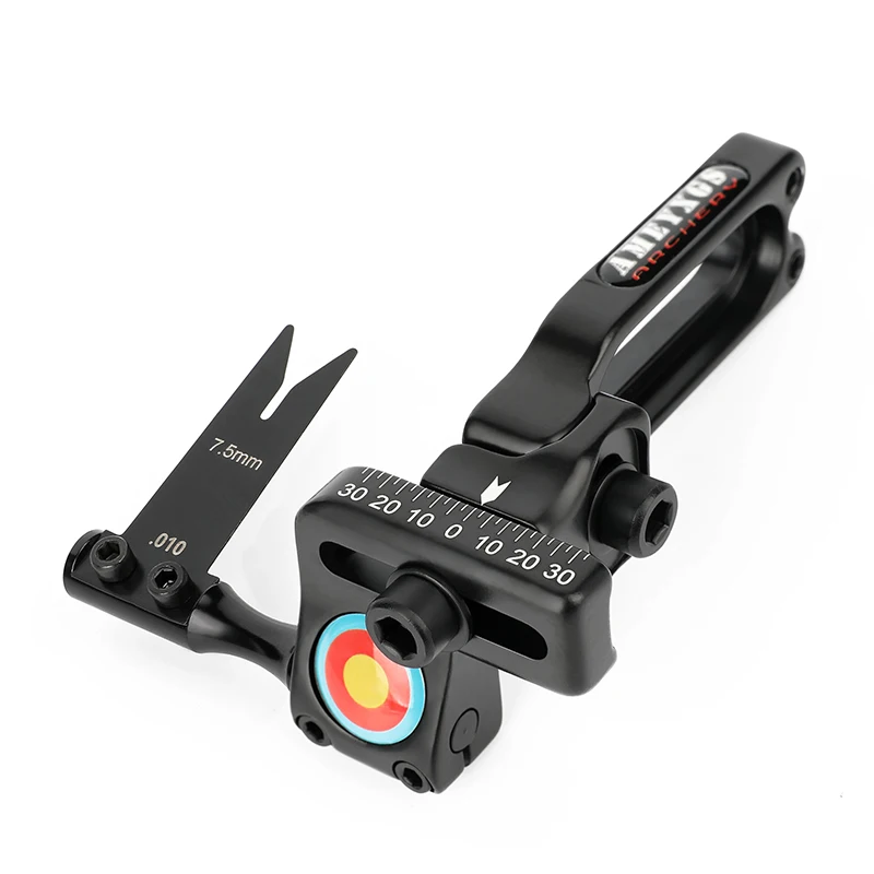 Archery A3 Steel Plate Arrow Rest Adjustment Drop Away Arrow Rest with 3 Pcs Replacement Steel Blades Composite Bow Arrow Rest