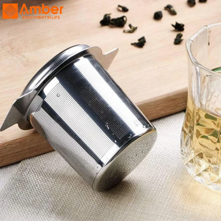 
Cheap Vintage Non Toxic Cylindrical Stainless Metal Mesh Tea Strainers For Kitchen 