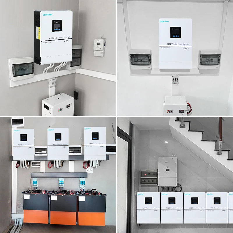 Solarthon 15Kva Solar Power System Battery Inverter 10Kva Hybrid Solar Inverter