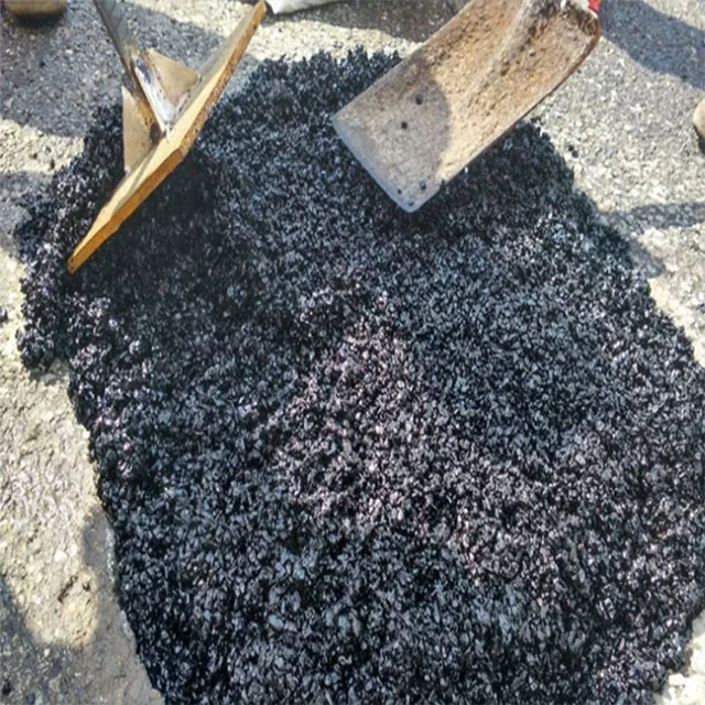 
Cold patch material Black asphalt pavement repair material Tarred road repaired 