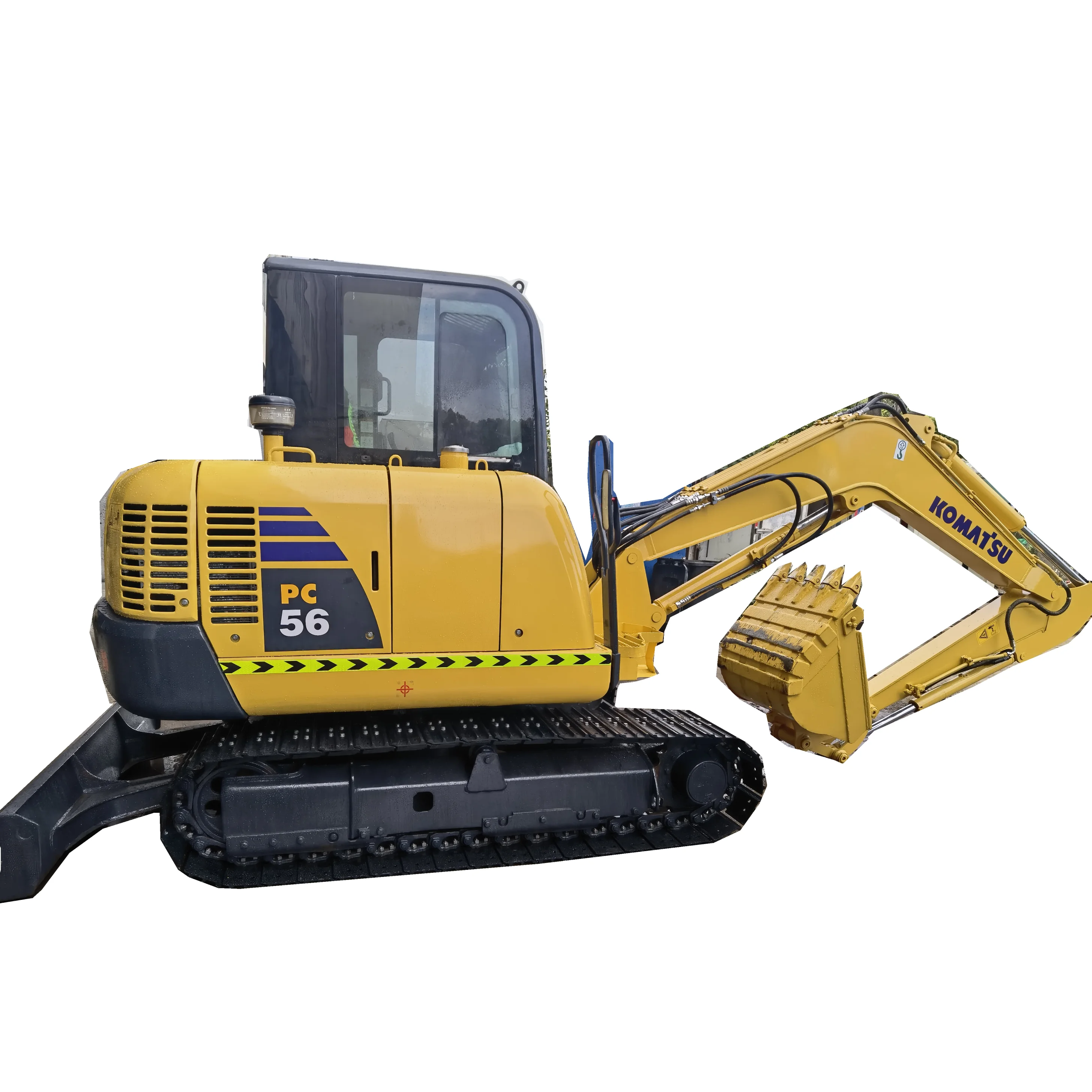 Good Condition Used Komatsu PC56-7 PC55 PC70 Mini Excavator Second Hand Digger Komatsu PC56-7 for Sale