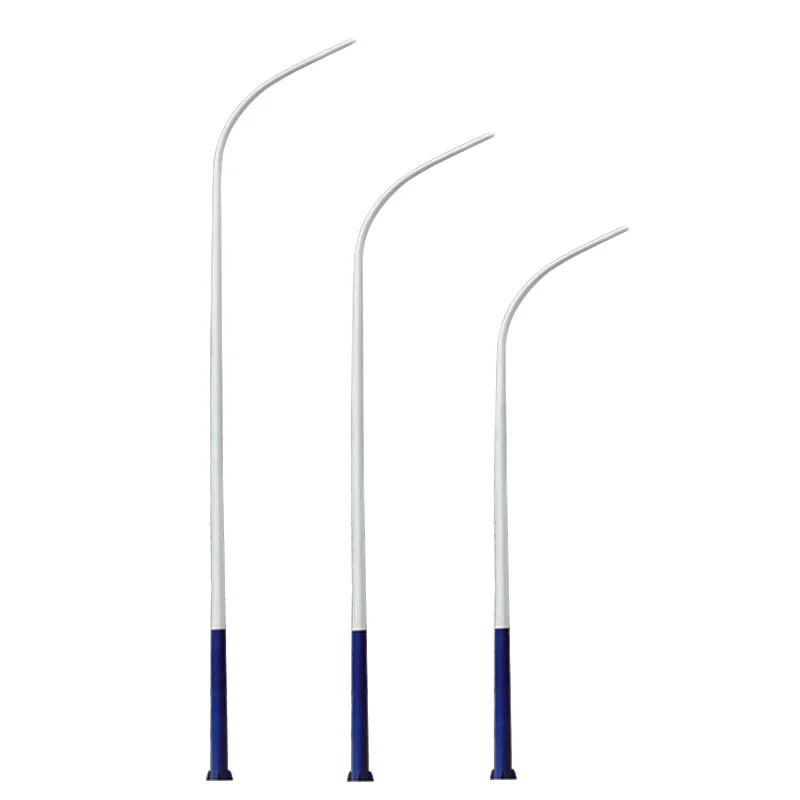 FEILONG 12 Meters 3.5M 6M Height Outdoor residential Decorative Led Landscape Aluminum Light Pole with 6-40M