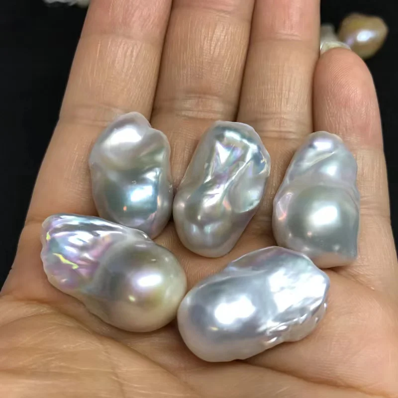 Wholesale Price 3A 9-19mm Smooth Surface Irregular Baroque Pearl Natural Freshwater Pearl For Jewelry Making