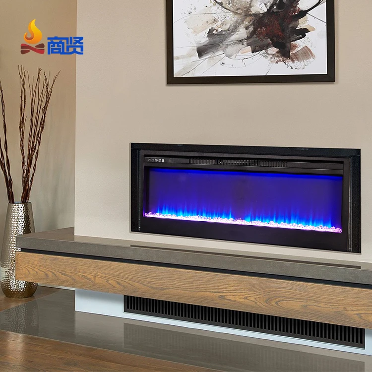 Long size Sale hanging Electrical quality craft electric fireplace