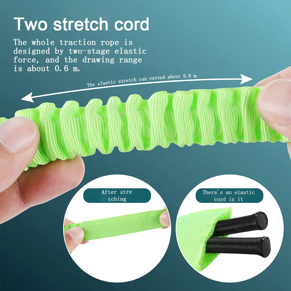 High Quality Elastic Dog Leash With Car Seatbelt Buckle Pet Leash With Handle For Medium Large Dogs Nylon Dog Leash